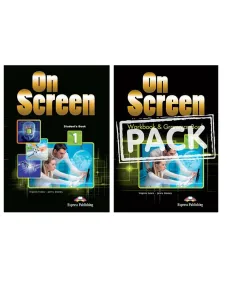 ON SCREEN 1 STUDENT'S BOOK WITH DIGIBOOK APP + WORKBOOK with Digibooks App (комплект)