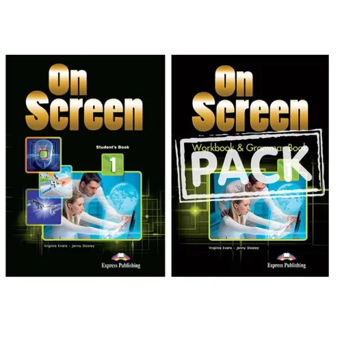 ON SCREEN 1 STUDENT'S BOOK WITH DIGIBOOK APP + WORKBOOK with Digibooks App (Учебник и рабочая тетрадь)