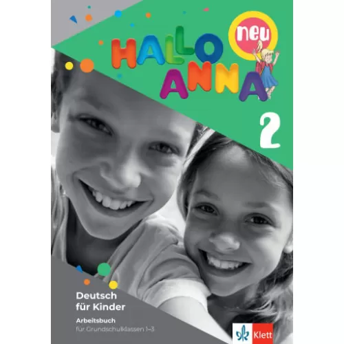 Hallo Anna Neu 2 Arbeitsbuch mit Sticker und Bastelvorlagen Рабочая тетрадь