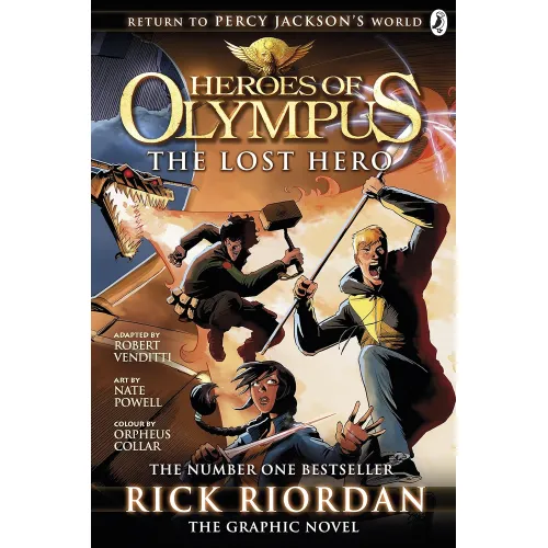 Heroes of Olympus: Book 1 The Lost Hero (Rick Riordan) The Graphic Novel