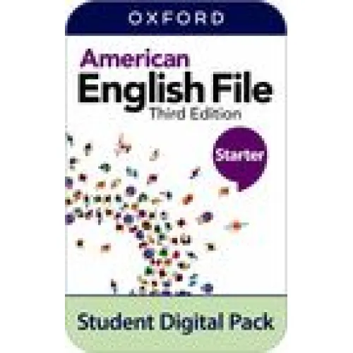 American English File 3ED Level Starter Student Digital Pack (2 years' access code)
