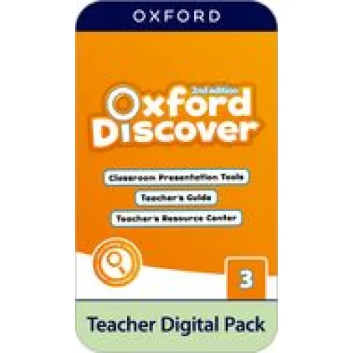 Oxford Discover 2ed 3 Teacher Digital Pack (4 years' access code) Книга для вчителя-код доступу