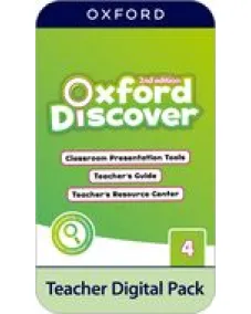 Oxford Discover 2ed 4 Teacher Digital Pack (4 years' access code) Книга для вчителя-код доступу