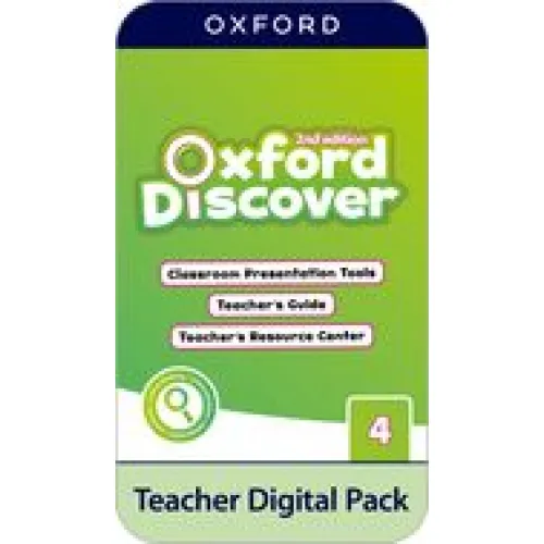 Oxford Discover 2ed 4 Teacher Digital Pack (4 years' access code) Книга для вчителя-код доступу