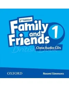 FAMILY & FRIENDS 2ED 1 Class Audio CDs