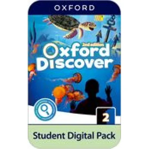 Oxford Discover 2ed 2 Student Digital Pack (2 years' access code) Учебнику и рабочая тетрадь-код доступа
