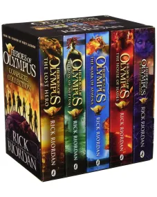 Heroes Of Olympus: Complete Collection (5 Books Slipcase) (Rick Riordan)