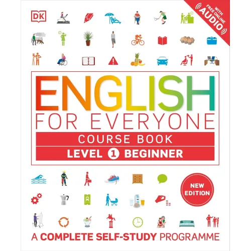 English for Everyone 1 Beginner Course Book: A Complete Self-Study Programme (new ed.) Посібник з лексики - Фото 1