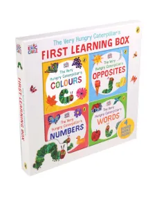 The Very Hungry Caterpillar's FIRST LEARNING BOX (4 books inside)