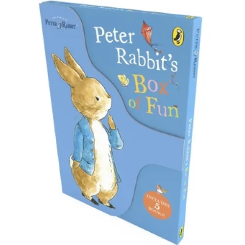 Peter Rabbit: Peter Rabbit's Box of Fun (3 Stickers Books + 2 Activity Books)
