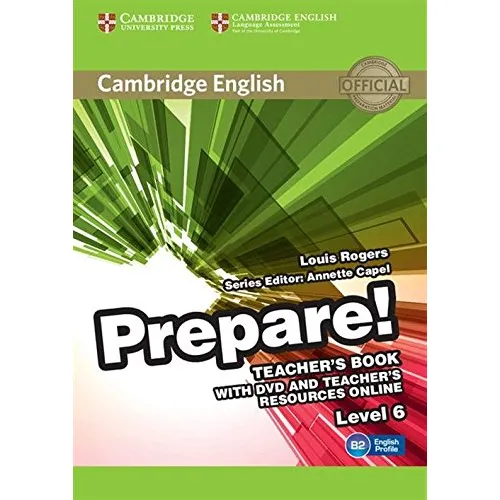 Prepare! Level 6 Teacher's Book with DVD and Teacher's Resources Online