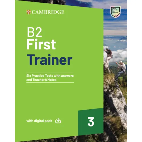 B2 First Trainer 3 Trainer with Answers with Digital Pack Книга для подготовке к экзаменам