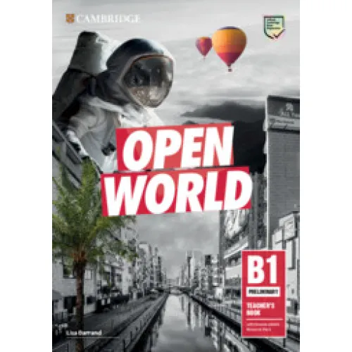 OPEN WORLD B1 Preliminary Teacher's Book with Downloadable Resource Pack Книга для вчителя