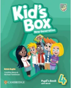 Kid's Box New Generation British English Level 4 Pupil's Book with eBook Учебник
