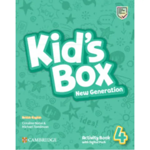 Kid's Box New Generation British English Level 4 Activity Book with Digital Pack Робочий зошит