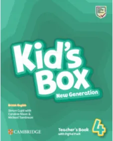 Kid's Box New Generation British English Level 4 Teacher's Book with Digital Pack Книга для учителя