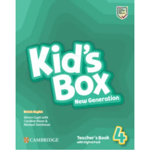 Kid's Box New Generation British English Level 4 Teacher's Book with Digital Pack Книга для вчителя