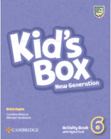 Kid's Box New Generation British English Level 6 Activity Book with Digital Pack Рабочая тетрадь