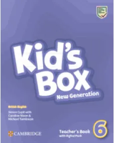 Kid's Box New Generation British English Level 6 Teacher's Book with Digital Pack Книга для вчителя