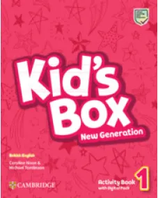 Kid's Box New Generation British English Level 1 Activity Book with Digital Pack Робочий зошит