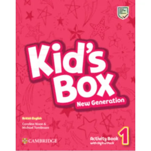 Kid's Box New Generation British English Level 1 Activity Book with Digital Pack Рабочая тетрадь