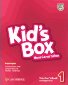 Kid's Box New Generation British English Level 1 Teacher's Book with Digital Pack Книга для вчителя