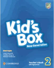 Kid's Box New Generation British English Level 2 Teacher's Book with Digital Pack Книга для вчителя