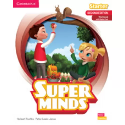 Super Minds 2ED Level Starter Workbook with Digital Pack Робочий зошит