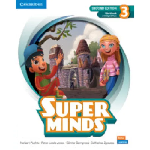 Super Minds 2ED Level 3 Workbook with Digital Pack Рабочая тетрадь