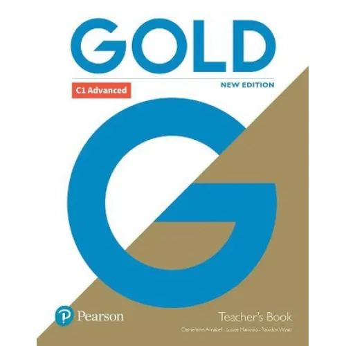 Gold C1 Advanced 6ED Teacher's Book +Portal access and Teacher's Resource Disc