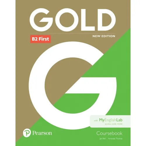 Gold B2 First 6ED Coursebook +MyEnglishLab