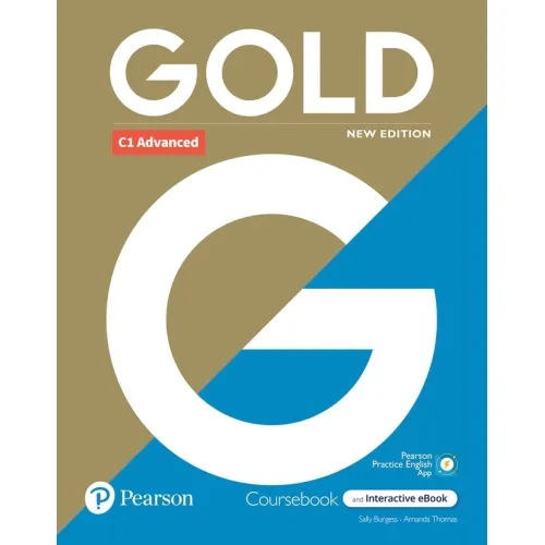 Gold C1 Advanced 6ED Coursebook +Interactive eBook, Digital Resources and App
