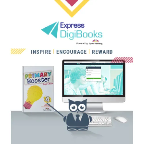 Primary Booster 4 Student's Book - DIGIBOOKS APPLICATION ONLY Книга з підготовки до іспитів-код доступу