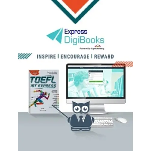 TOEFL iBT EXPRESS updated for the New 2023 Test- DIGIBOOKS APPLICATION ONLY Книга з підготовки до іспитів