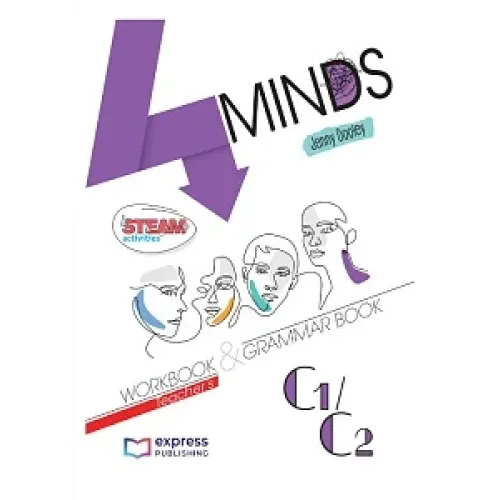 4Minds C1/C2 Teacher's Workbook and Grammar (with DigiBooks App) Робочий зошит для вчителя
