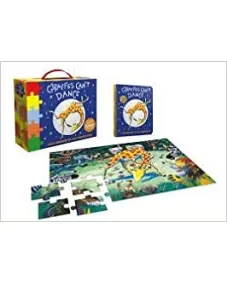 Giles Andreae: GIRAFFES CAN'T DANCE Board Book & Jigsaw Carry Case
