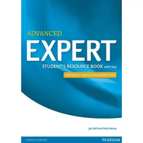 Expert Advanced 3ED Student's Resource Book +key Робочий зошит