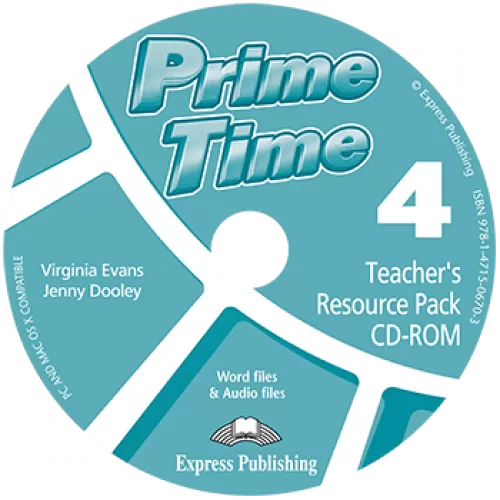 Prime Time 4 Teachers' Resource Activities and Tests / Test Booklet Тести до курсу