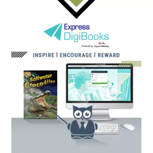 Discover Our World Level 2 Saltwater Crocodiles - DIGIBOOKS APPLICATION ONLY