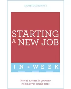 Christine Harvey: Starting A New Job In A Week