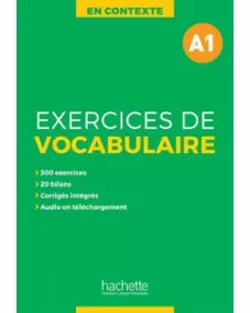En Contexte: Exercices de vocabulaire A1 Livre +Audio +Corrigés