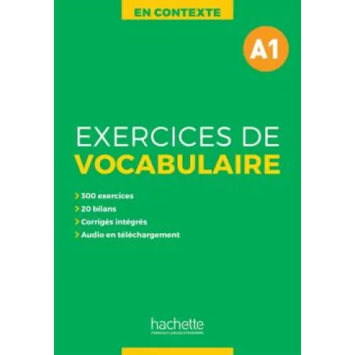 En Contexte: Exercices de vocabulaire A1 Livre +Audio +Corrigés