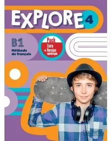 EXPLORE 4: Pack Livre de l'élève +Version numérique (B1)