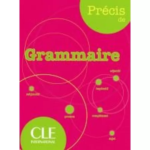 Précis de grammaire: Livre
