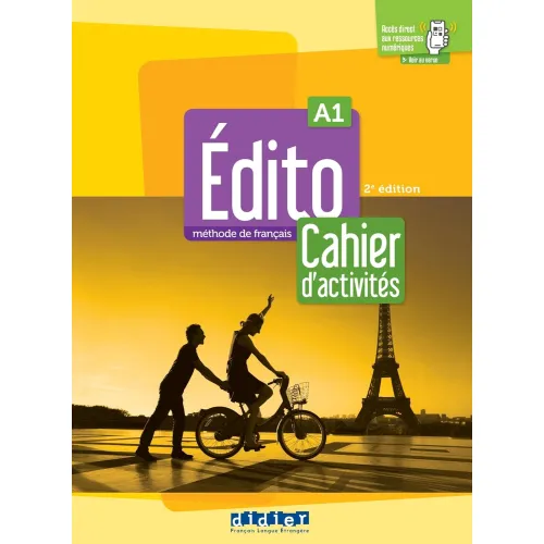 Édito A1 2ED: Cahier d'activites + didierfle.app Рабочая тетрадь