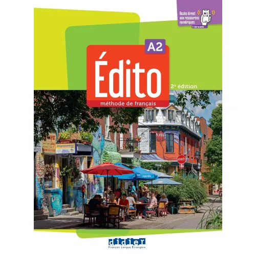 Édito A2 2ED: Livre de l'eleve + didierfle.app