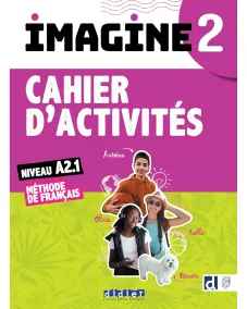 Imagine 2: Cahier d'activites + CD mp3 + didierfle.app (Edition 2022)