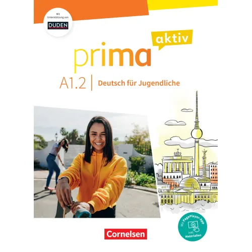 Prima aktiv A1.2 Kursbuch inkl. PagePlayer App + interaktiven Übungen Підручник