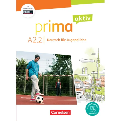 Prima aktiv A2.2 Kursbuch inkl. PagePlayer App + interaktiven Übungen Учебник