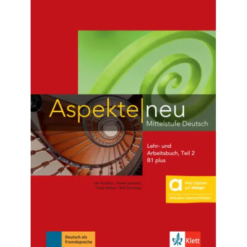 Aspekte neu B1 plus Teil 2 - Hybride Ausgabe allango Lehr- und Arbeitsbuch mit Audios Teil 2 inklusive Lizenzschlüssel allango (24 Monate) Учебнику и рабочая тетрадь